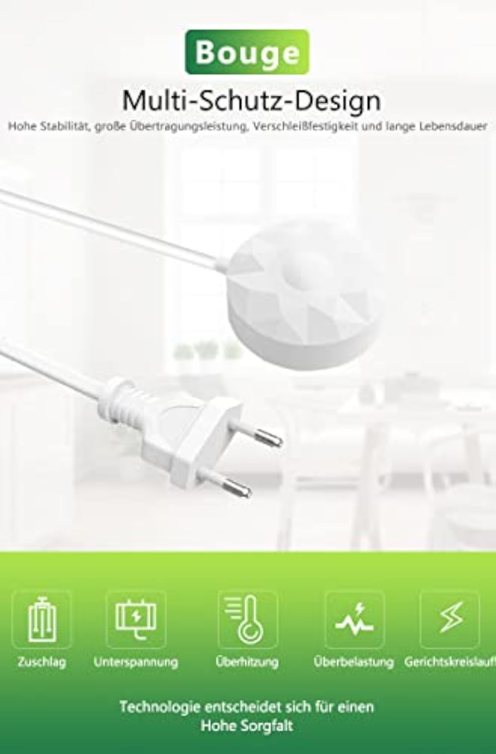 Bouge Charging Station Compatible with Braun Oral B iO Series 7 8 9 Electric Toothbrush, Magnetic Travel Charging Station for Oral-B IO Series 7 Series 8 Series 9 Replacement Model 3768 Power Cord