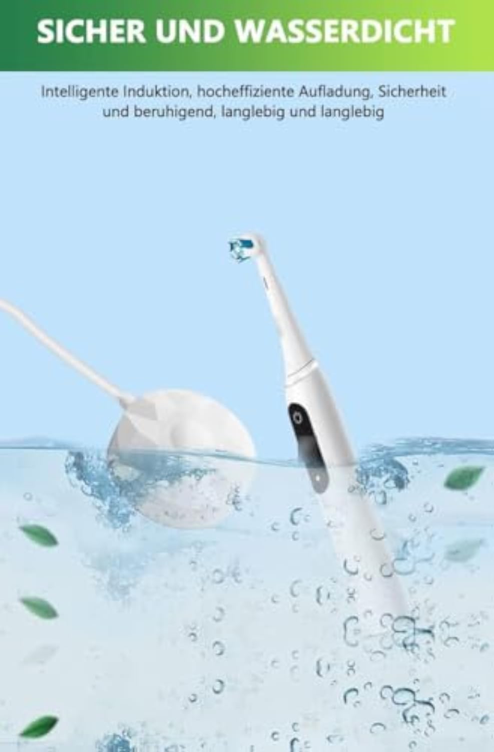 Bouge Charging Station Compatible with Braun Oral B iO Series 7 8 9 Electric Toothbrush, Magnetic Travel Charging Station for Oral-B IO Series 7 Series 8 Series 9 Replacement Model 3768 Power Cord