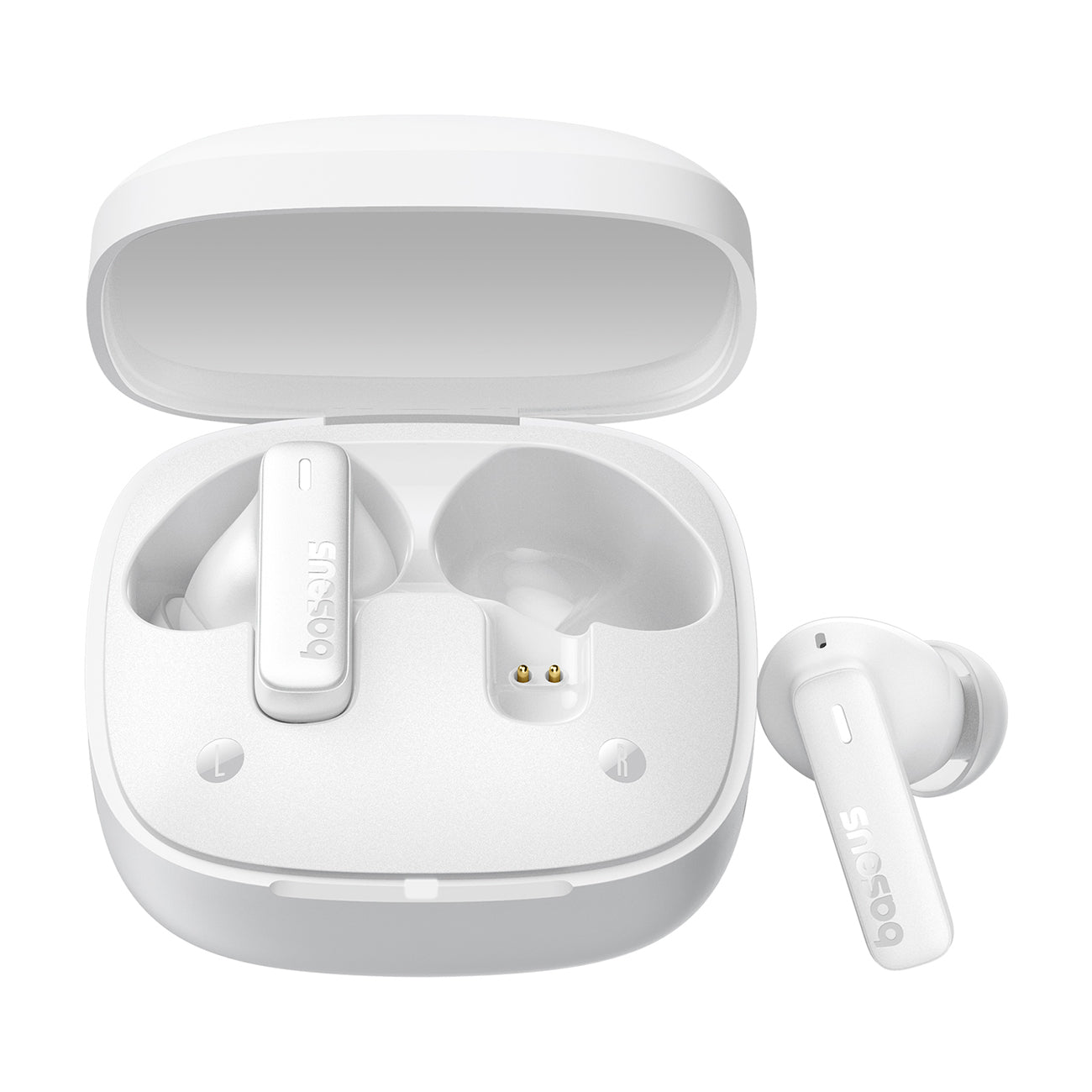 Bowie E19 TWS in-ear USB-C wireless headphones - white - Carlat