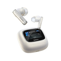 Bowie M2s Ultra TWS wireless headphones with screen - white - Carlat