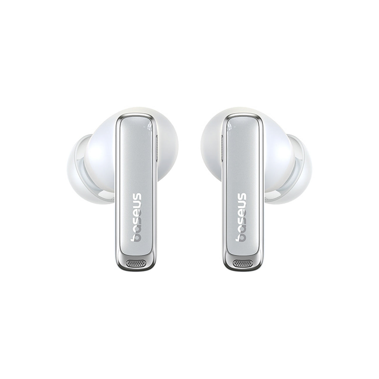 Bowie M2s Ultra TWS wireless headphones with screen - white - Carlat