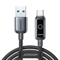 Braided cable USB-C 100W 20V 5A 2m black - Carlat