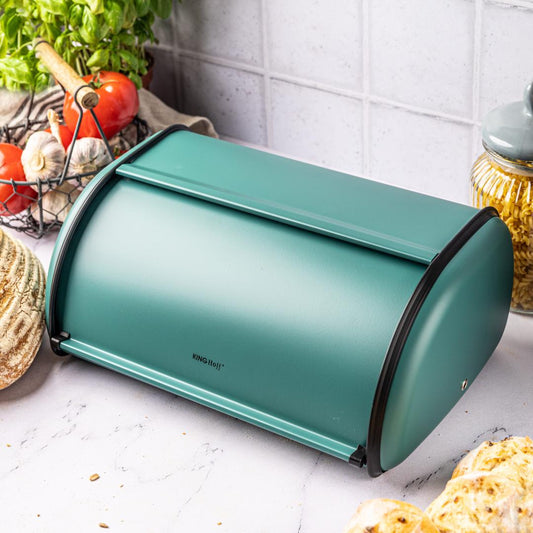Bread Bags – Bread box, green, 44 cm, Kinghoff, KH-1867 - Carlat