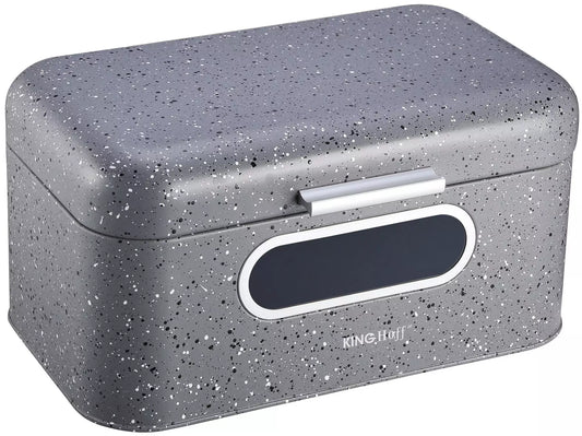 Bread Bags – Kinghoff Steel Bread Bin, Gray Marble - Carlat