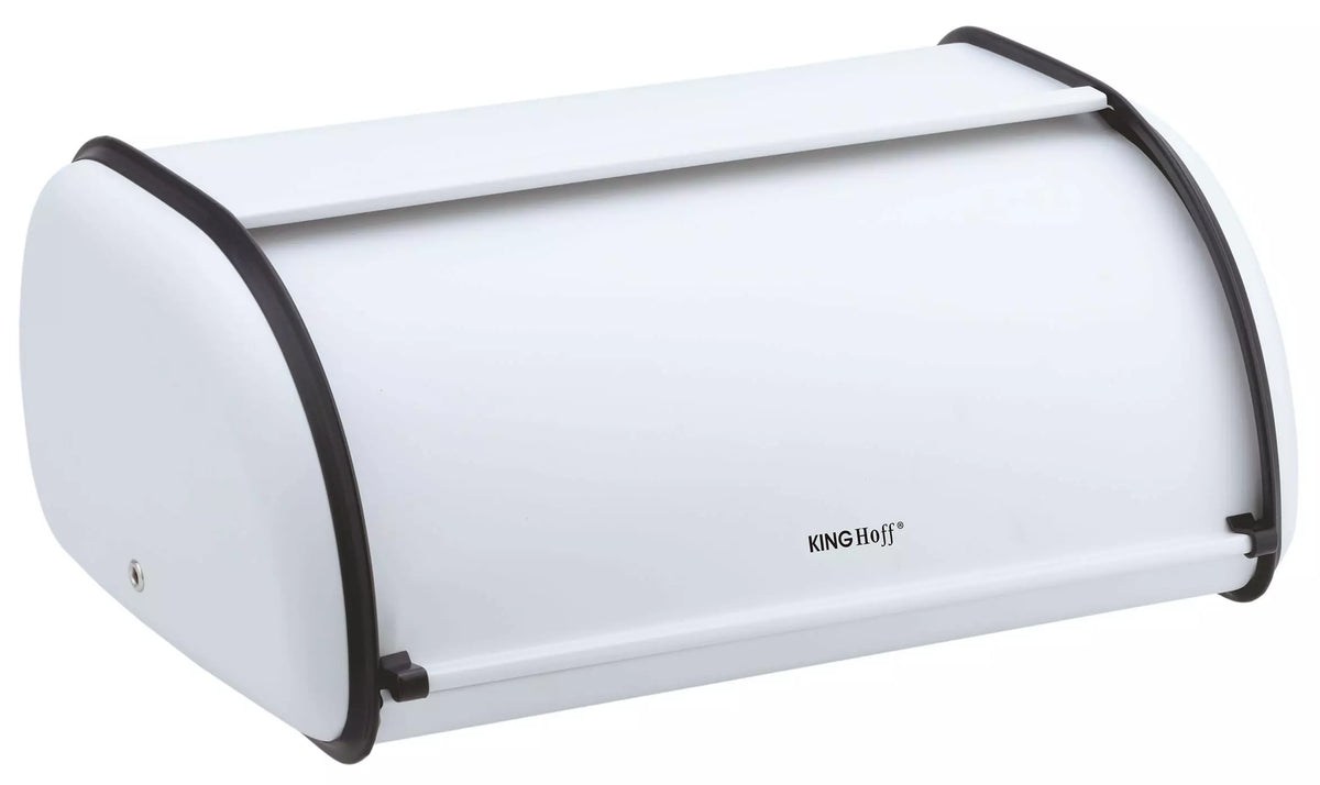 Bread Bags – Kinghoff White Steel Bread Box - Carlat