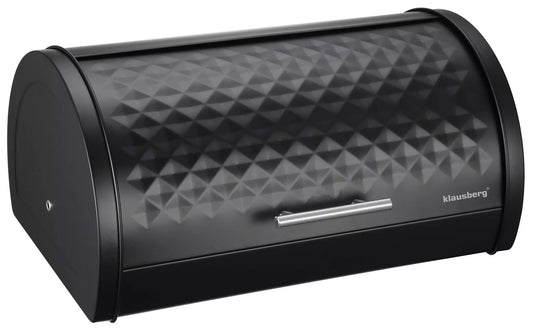 Bread Bags – Steel bread box, black Klausberg - Carlat