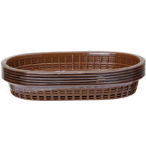 Bread Boxes & Bags – Oval brown bread basket, 6 - Carlat