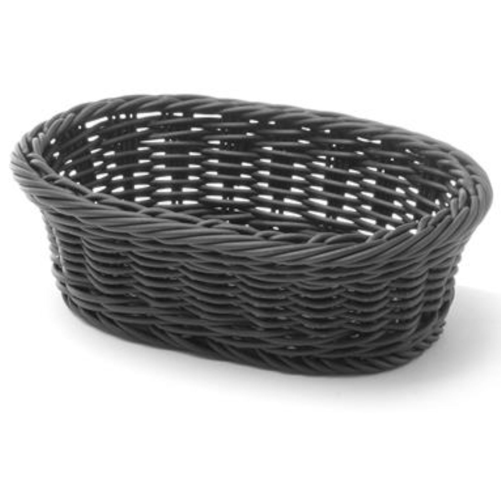 Bread Boxes & Bags – Oval polypropylene bread basket, black, - Carlat
