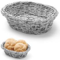 Bread Boxes & Bags – Oval polypropylene bread basket, black, - Carlat