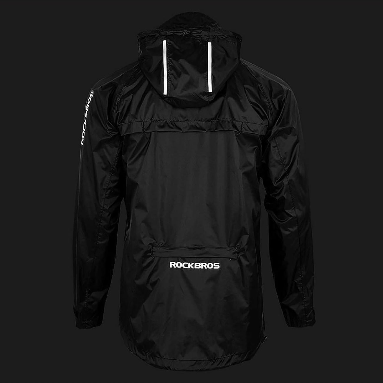 Breathable, windproof raincoat XXXL - black - Carlat
