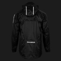Breathable, windproof raincoat XXXL - black - Carlat