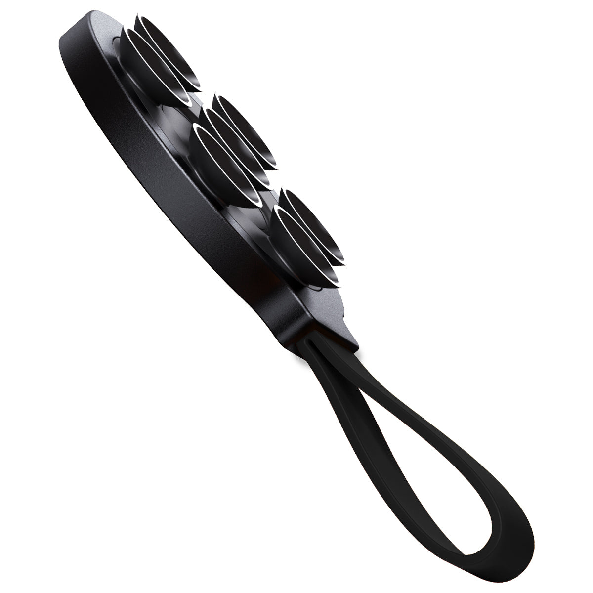Brilliant magnetic phone holder with suction cups, black - Carlat