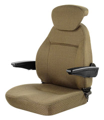 C1/AR fabric brown seat upper - Carlat