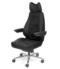 C4 office chair leather with fabric - Carlat
