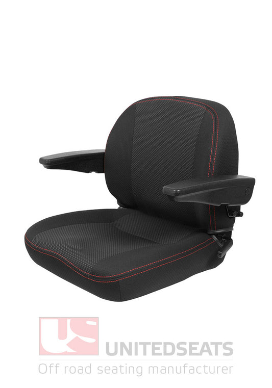 C6 fabric  seat upper with turntable