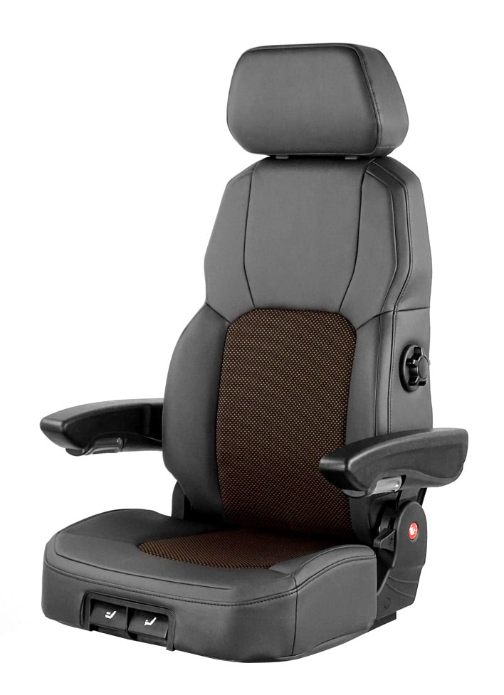 C8 AH fabric/PVC seat upper - Carlat