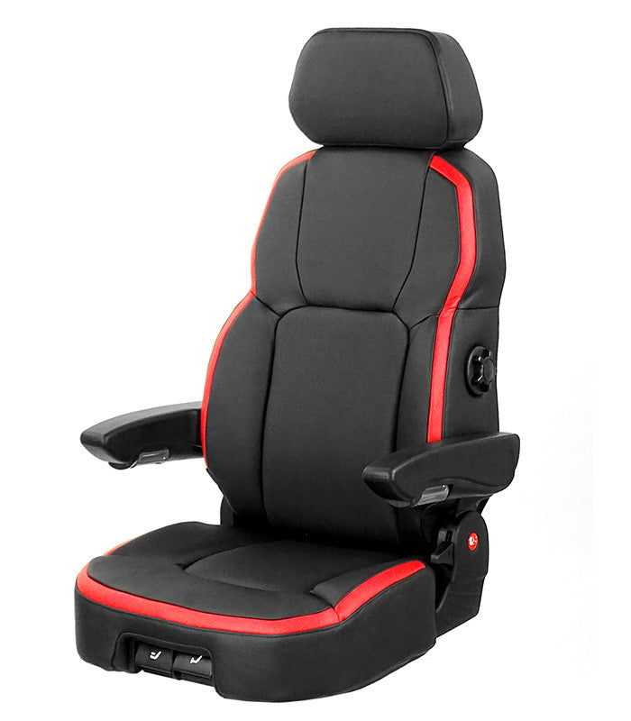 C8 AH fabric/PVC seat upper - Carlat