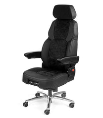 C8 office chair leather with fabric - Carlat