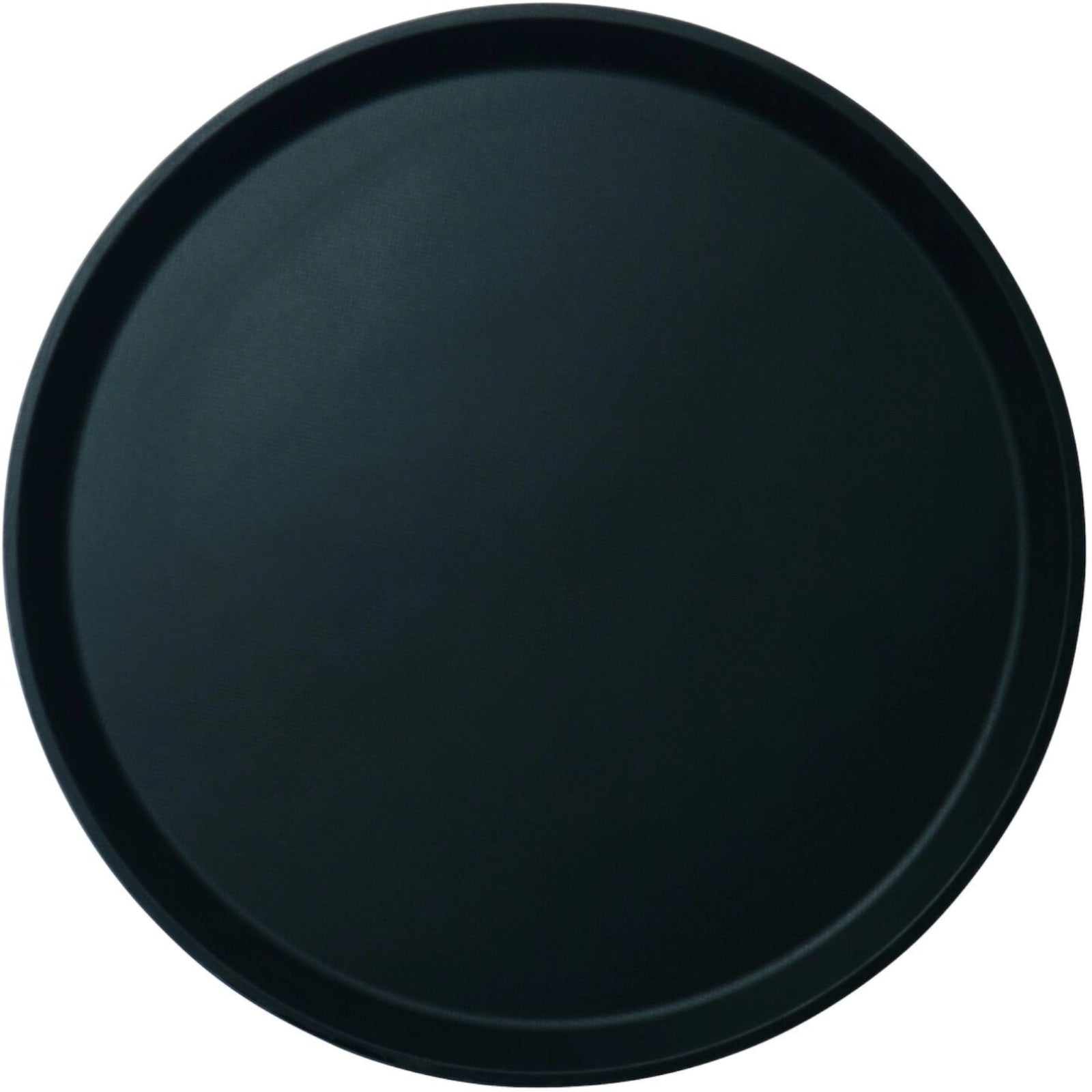 CAMBRO Camread Tray Non-Slip Tray Round 40.5cm - Black - Carlat