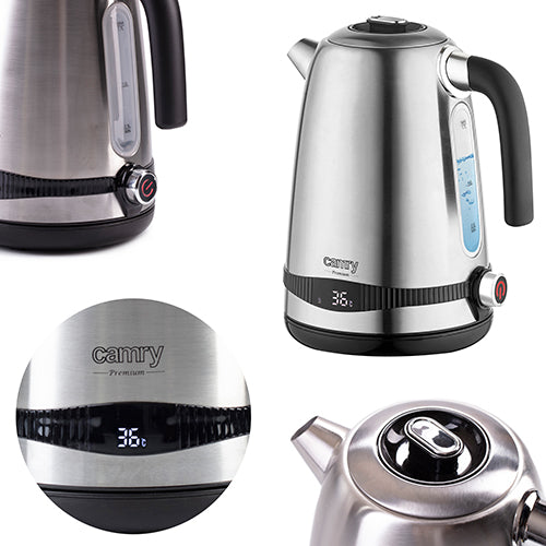 CAMRY CR 1291 1.7-liter Metal Kettle with LCD Display &amp; Temperature Control – image 15