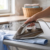 CAMRY CR 5018 Steam Iron, 3000 W, ceramic soleplate, powerful steam burst 75 g/min, continuous steam 40 g/min, vertical ironing, auto-off, anti-drip, anti-calc, 320-ml tank, – image 19