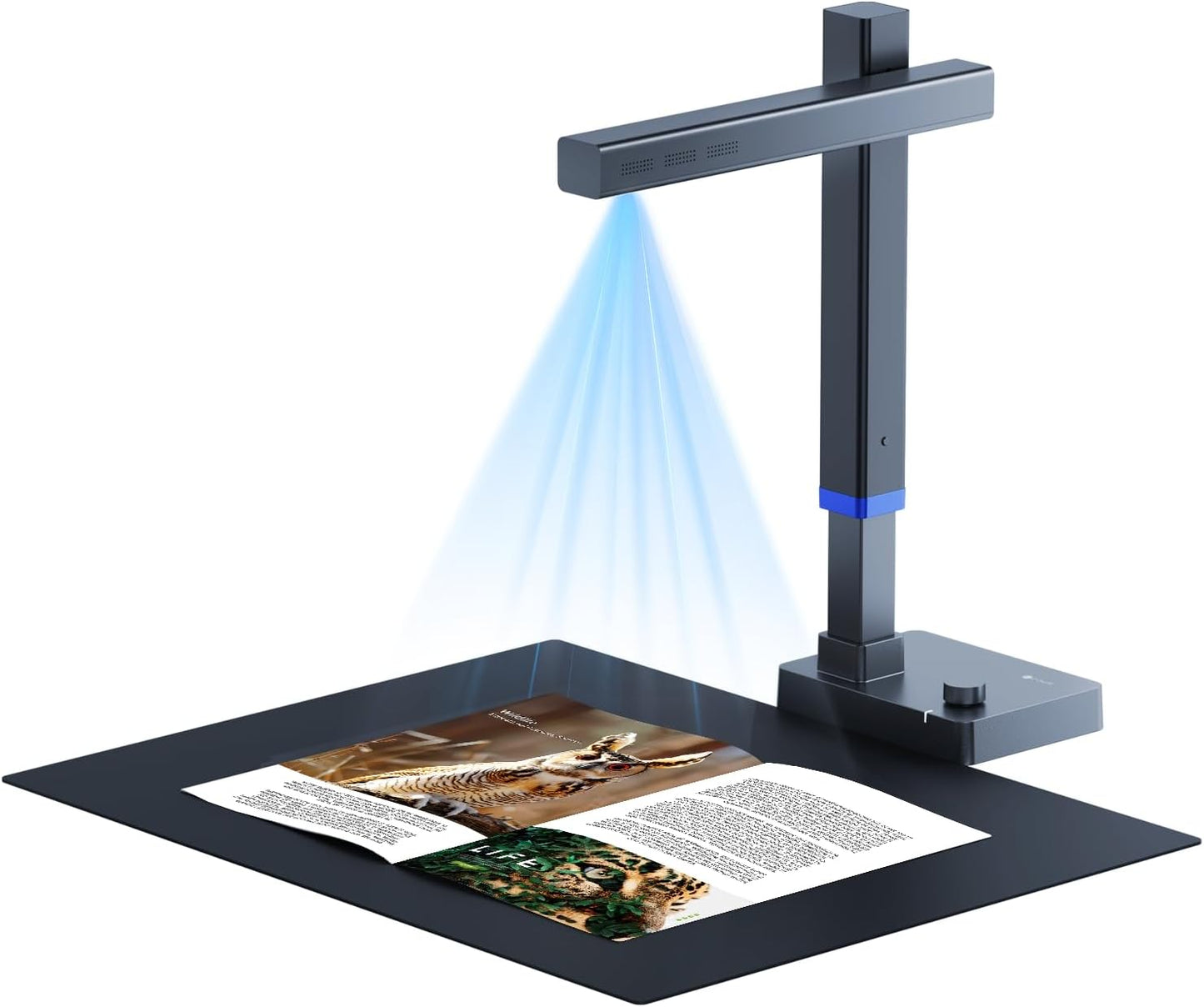 CZUR Shine Ultra 13MP Scanner A3, Portable Document Scanner, Foldable Book Scanner, Document Camera Visualizer with OCR 180+ Language, Continuous Fill Light, Quick Scanner for Windows & macOS - Carlat