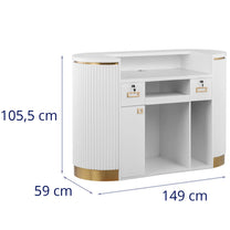 Cabinet furniture – Reception desk for the hotel office lounge - Carlat