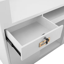 Cabinet furniture – Reception reception counter for the hotel living - Carlat