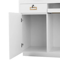 Cabinet furniture – Reception reception counter for the hotel living - Carlat