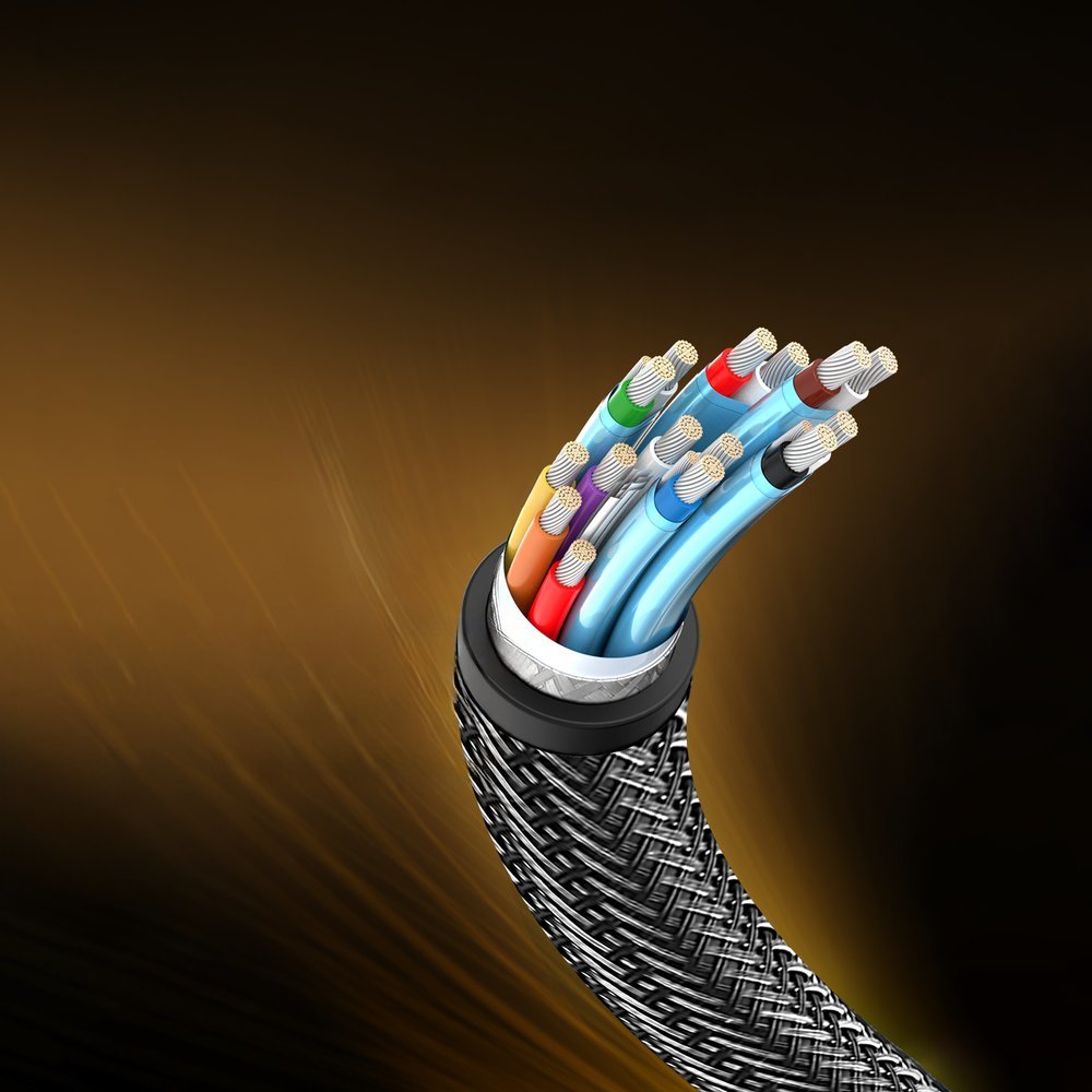 Cable DisplayPort cable durable flexible DP112 DP1.4 8K 3m black - Carlat