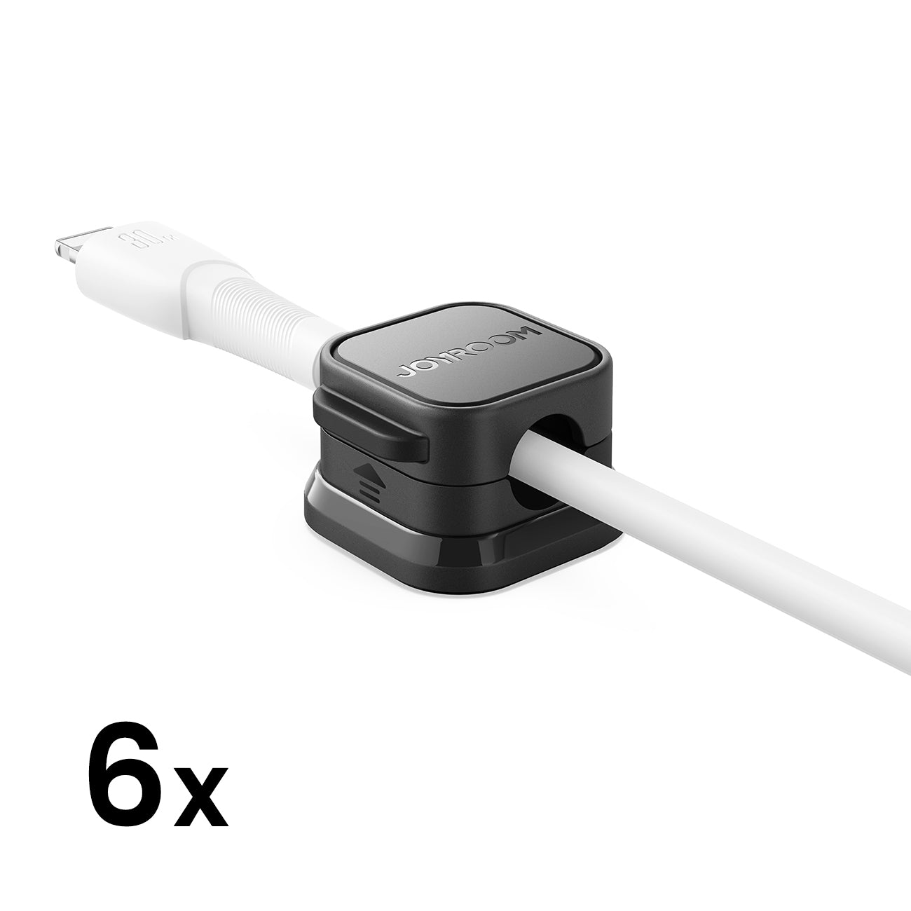 Cable Management – Organizer cable holder, magnetic, self-adhesive, SET of - Carlat