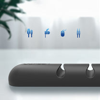 Cable Management – Self-adhesive organizer for 4 cables, wires, Set - Carlat