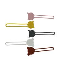 Cable Management – Silicone cable organizer, brown - Carlat
