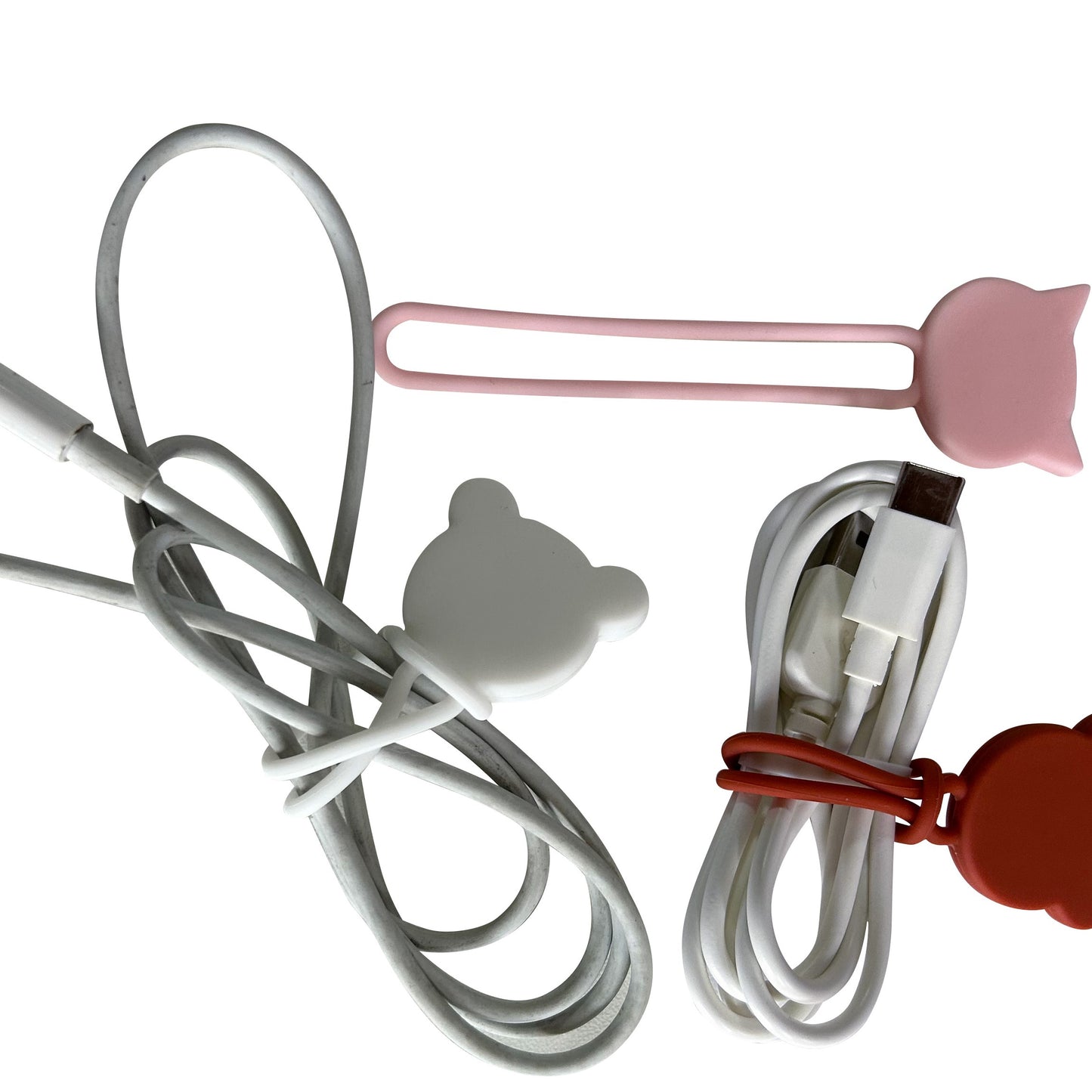 Cable Management – Silicone cable organizer reel, gray - Carlat