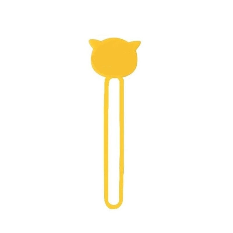 Cable Management – Silicone cable organizer reel, yellow - Carlat