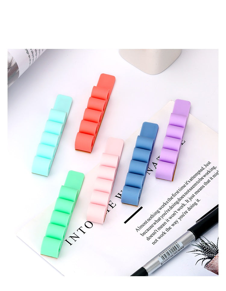 Cable Management – Silicone office organizer for pen cables, mint - Carlat