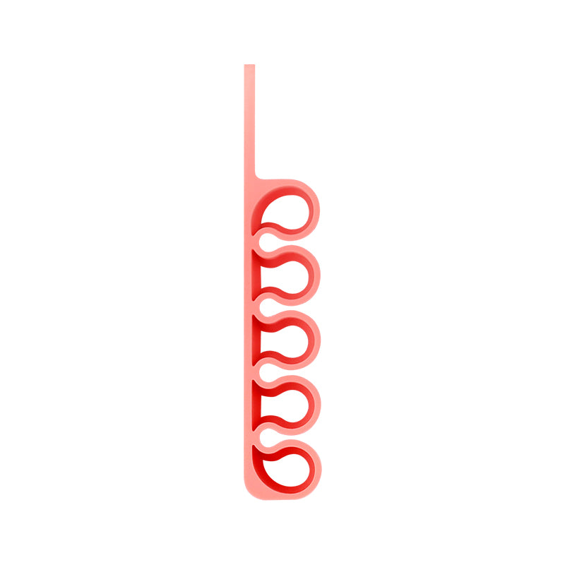 Cable Management – Silicone office organizer for pen cables, orange - Carlat