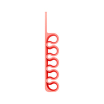 Cable Management – Silicone office organizer for pen cables, orange - Carlat