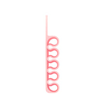 Cable Management – Silicone office organizer for pen cables, pink - Carlat