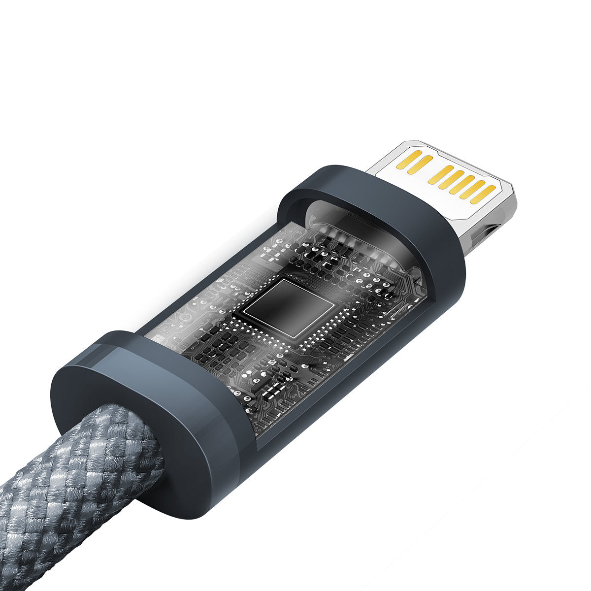 Cable for iPhone USB-C - Lightning Power Delivery 20W 2m - grey - Carlat
