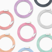 Cable for iPhone USB-C - Lightning Power Delivery 20W 2m - grey - Carlat