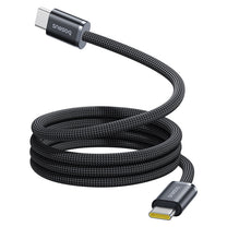 Cable tangle-free USB-C 100W 1m - black - Carlat