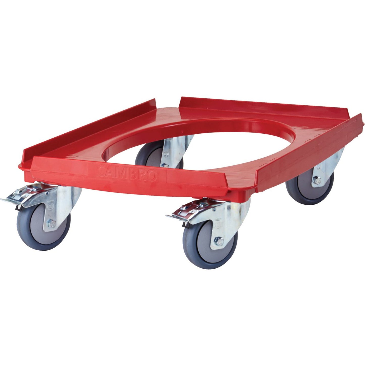Camdolly trolley for GN 1/1 Cam GoBox thermal insulated containers - red - Carlat