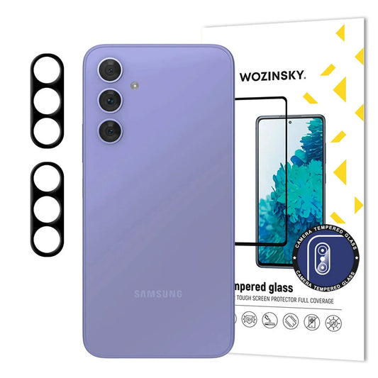 Camera glass for Samsung Galaxy A17 / A17 5G Full Camera Glass black - 2 pcs. - Carlat