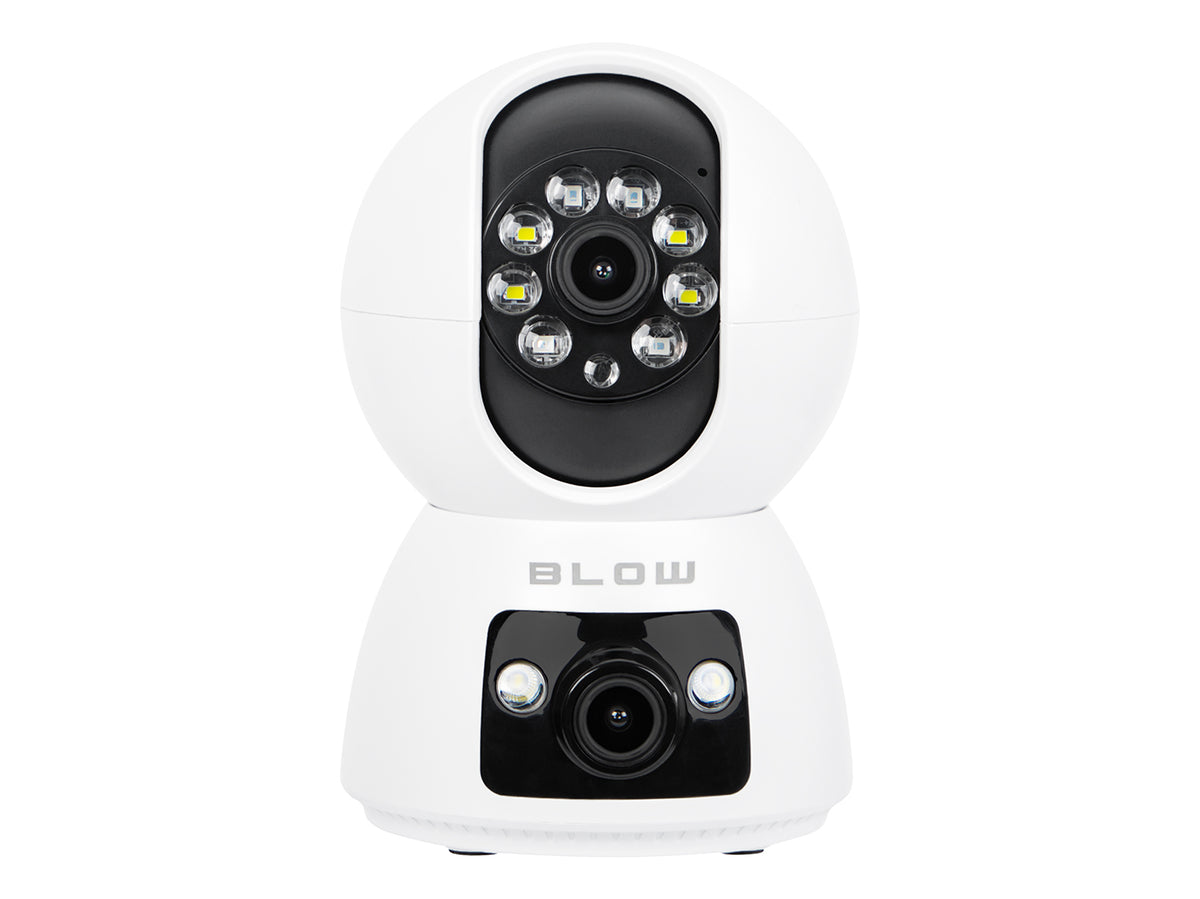 Cameras – 78-651# Tuya T-266 Dual-Lens 3MP+3MP Wi-Fi Pan-Tilt Baby Monitor - Carlat