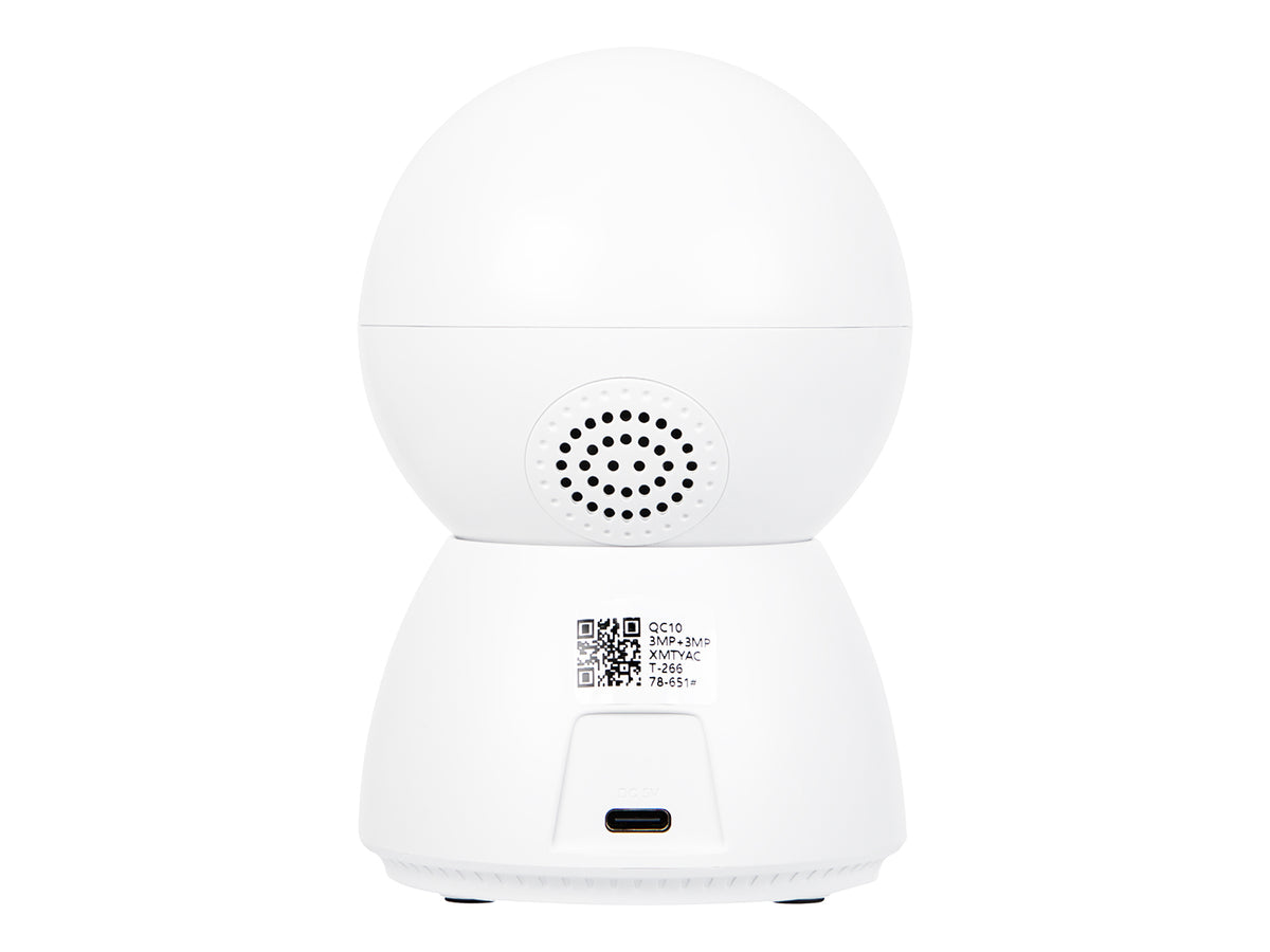 Cameras – 78-651# Tuya T-266 Dual-Lens 3MP+3MP Wi-Fi Pan-Tilt Baby Monitor - Carlat