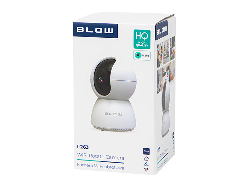 Cameras – 78-660# Blow WiFi 3MP i-263 ICSEE Rotating Baby Monitor - Carlat
