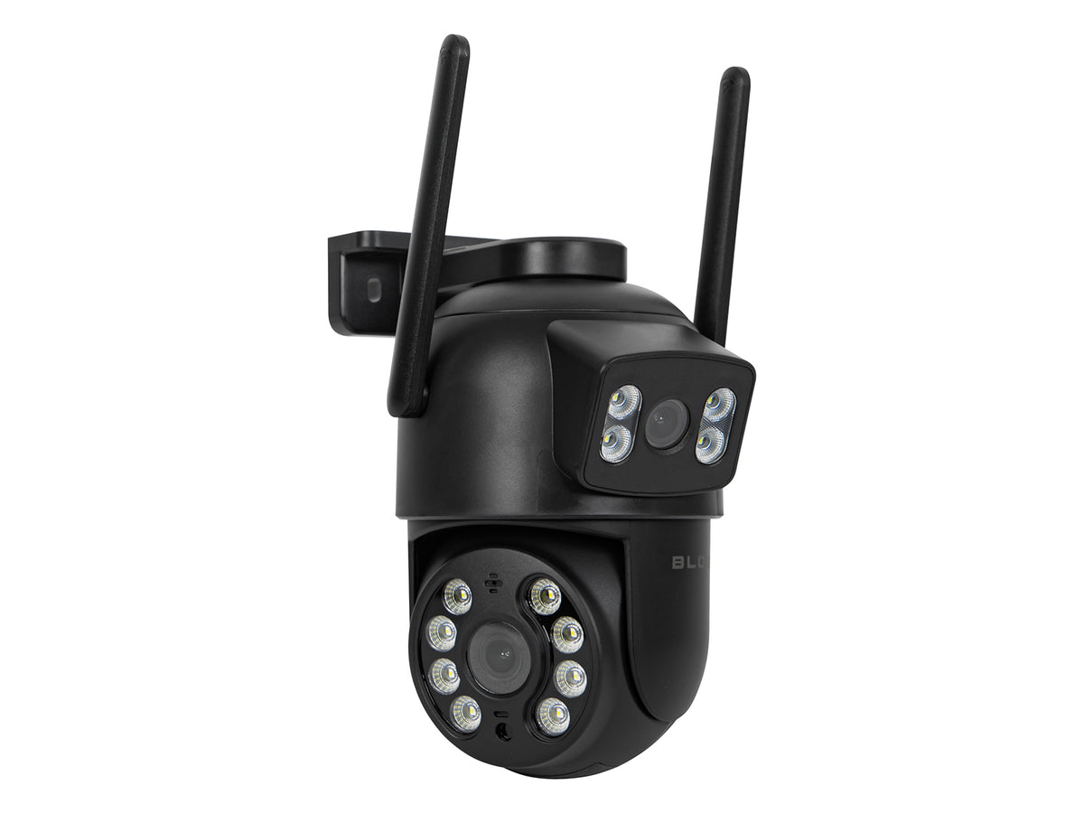 Cameras – 78-682# Duallens 6MP I-306 ICSEE Black Wi-Fi Camera - Carlat
