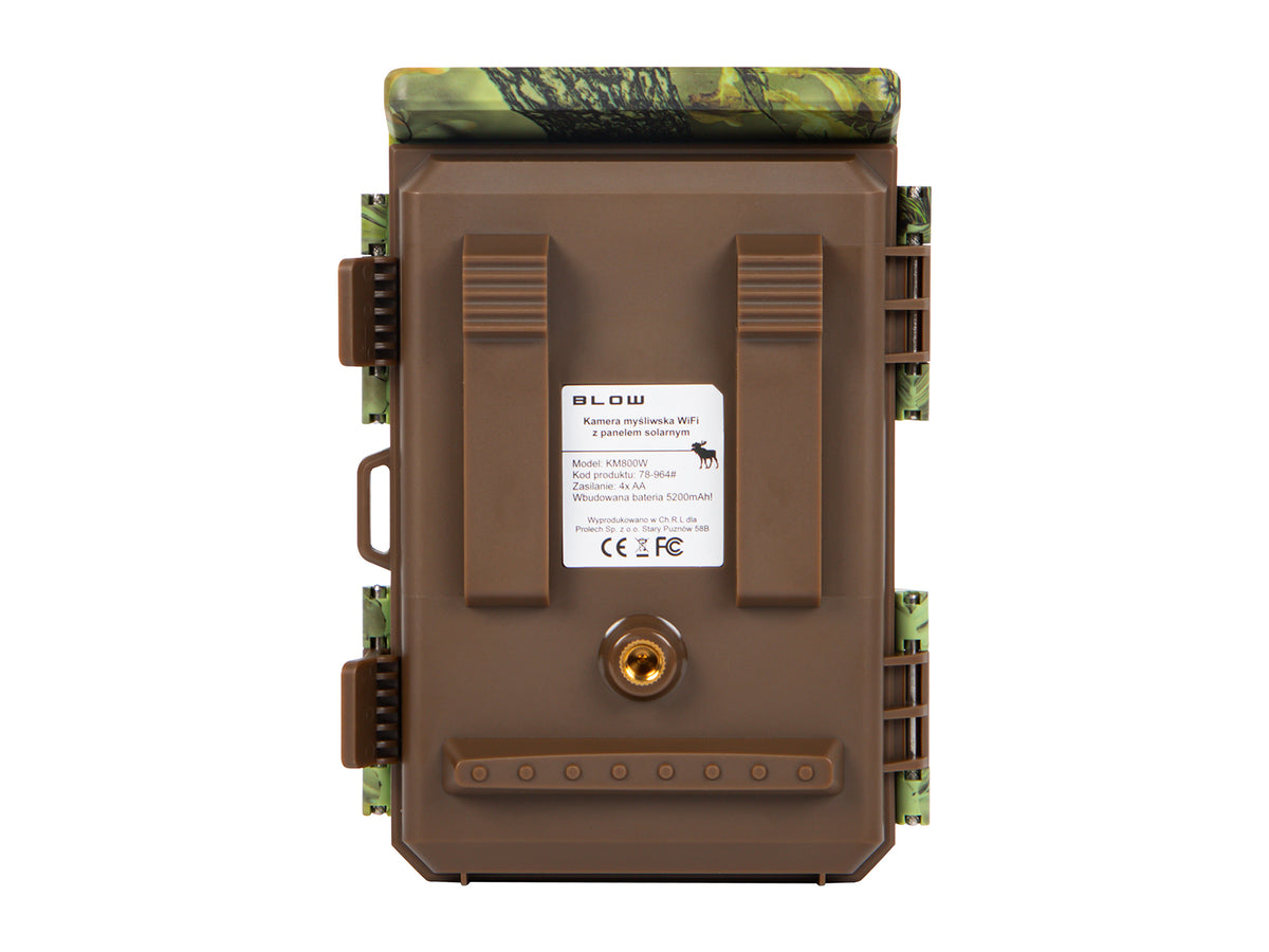 Cameras – 78-964# Blow KM800W Wi-Fi Game Camera with Solar Panel - Carlat