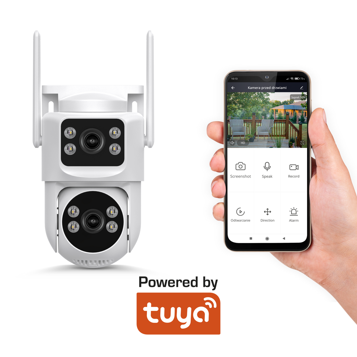 Cameras – Kruger&amp;Matz Connect C120 Tuya Outdoor Wi-Fi Camera - Carlat